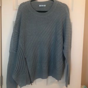 She & sky oversized sweater